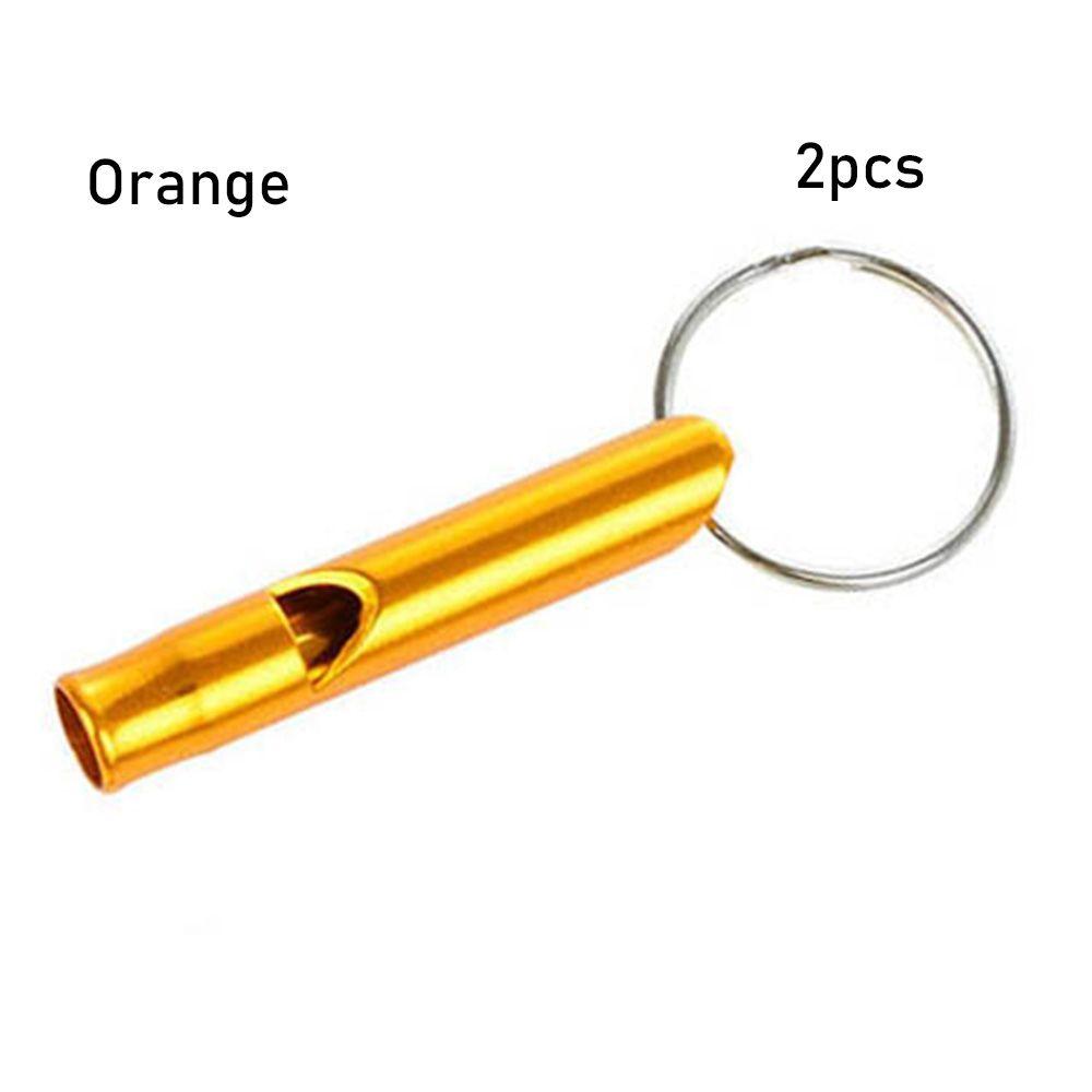Aluminum Camping Hiking Outdoor Training Accessories Survival Whistle Emergency Whistles EDC Tools