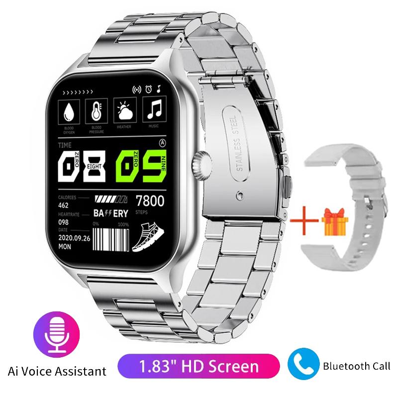 2023 Новые Смарт-часы с Bluetooth-вызовом для мужчин и женщин, для сна, сердечного ритма, кровяного давления, спортивные умные часы, модные женские умные часы для женщин