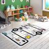 Stain Resistant Machine Washable Digital Printed Non Slip Dot Base New Generation Educational Children's Carpet CK1003