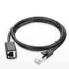 Ugreen Extension Cable Ethernet Rj45 Cat 6 Ftp 1000 Mbps Internet Cable 5 M Black (Nw112 11283)
