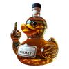 Middle Finger Duck Bottle Funny Whiskey Bottle Duck-shaped Alcohol Bottle Funny Duck Decanter for Bar Office Home Prank Gift
