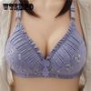 Бюстгальтер женский сексуальный бюстгальтер с принтом без стального кольца, нижнее белье, удобный дышащий бюстгальтер для девочек, жаккардовый
