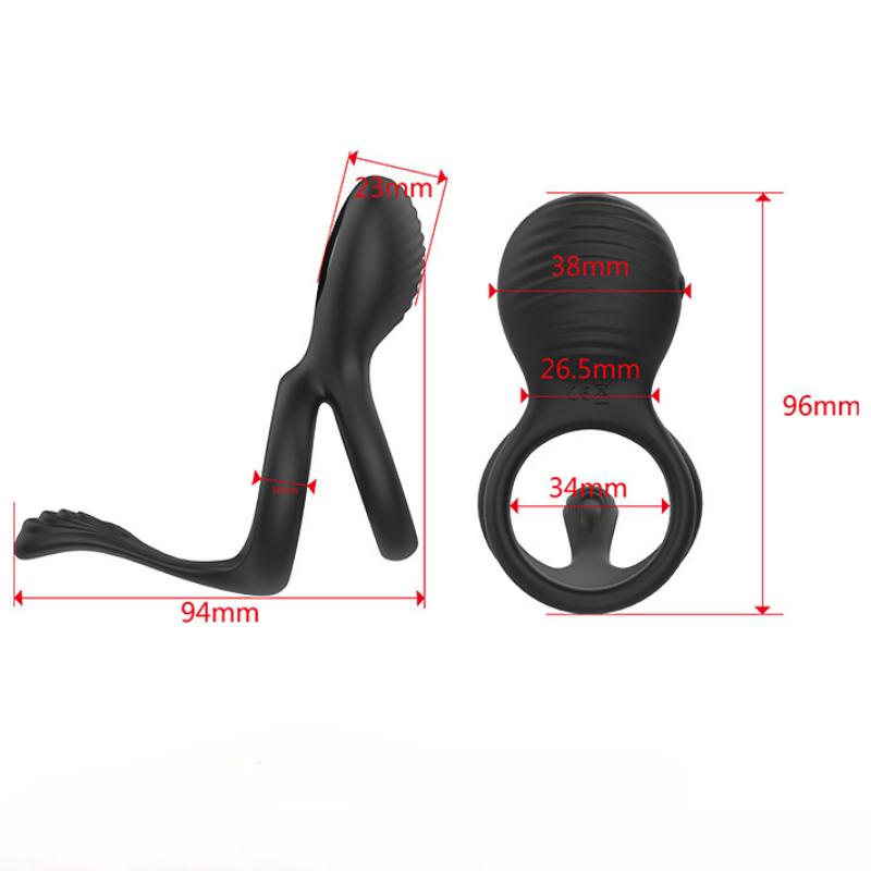 Wireless Remote Control Sex Toys Penis Vibrating Ring Vibrator For Men Couple Cock Rings Cockring Retardant Ejaculation Delay