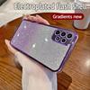 Glitter Electroplated Phone Case For Samsung Galaxy A12 A22 A32 A52 A72 M02 M12 M32 M52 F12 F22 F42 Silicone Fashion Back Cover