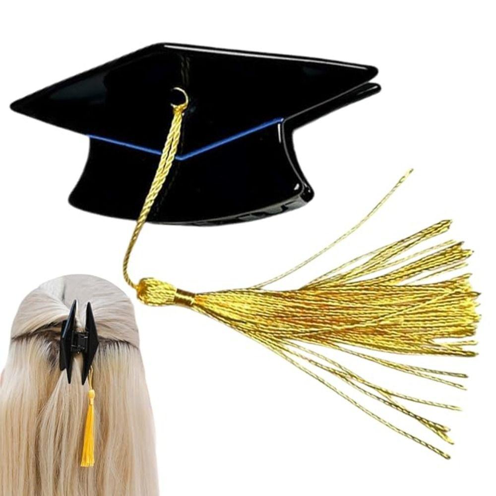 1/2Pcs Decorative Headwear Graduation Hair Claw Hair Accessories Hair Claw Clips Ceremony Event