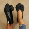 New Fashion Sneakers Comfortable and Versatile Women Flats Shoes Casual Simple Wear-resistant Flat Bottom Bow Loafers Women