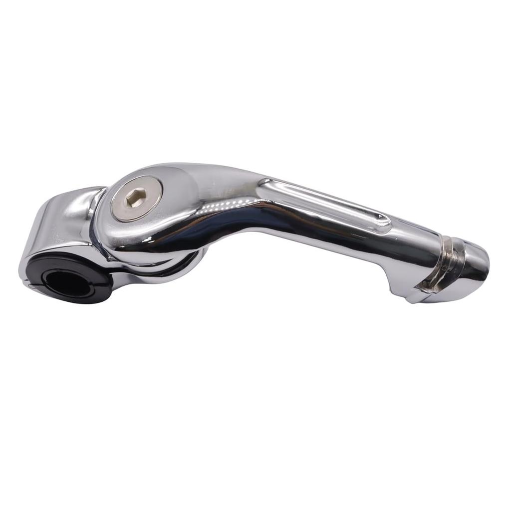 ZCJSZP Applicable Motorcycle 1 1/4" Highway Peg Mount Highway Peg Long Angle Foot Peg