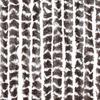 Fly Screen Curtain Brown and White 56 x 200 cm Chenille