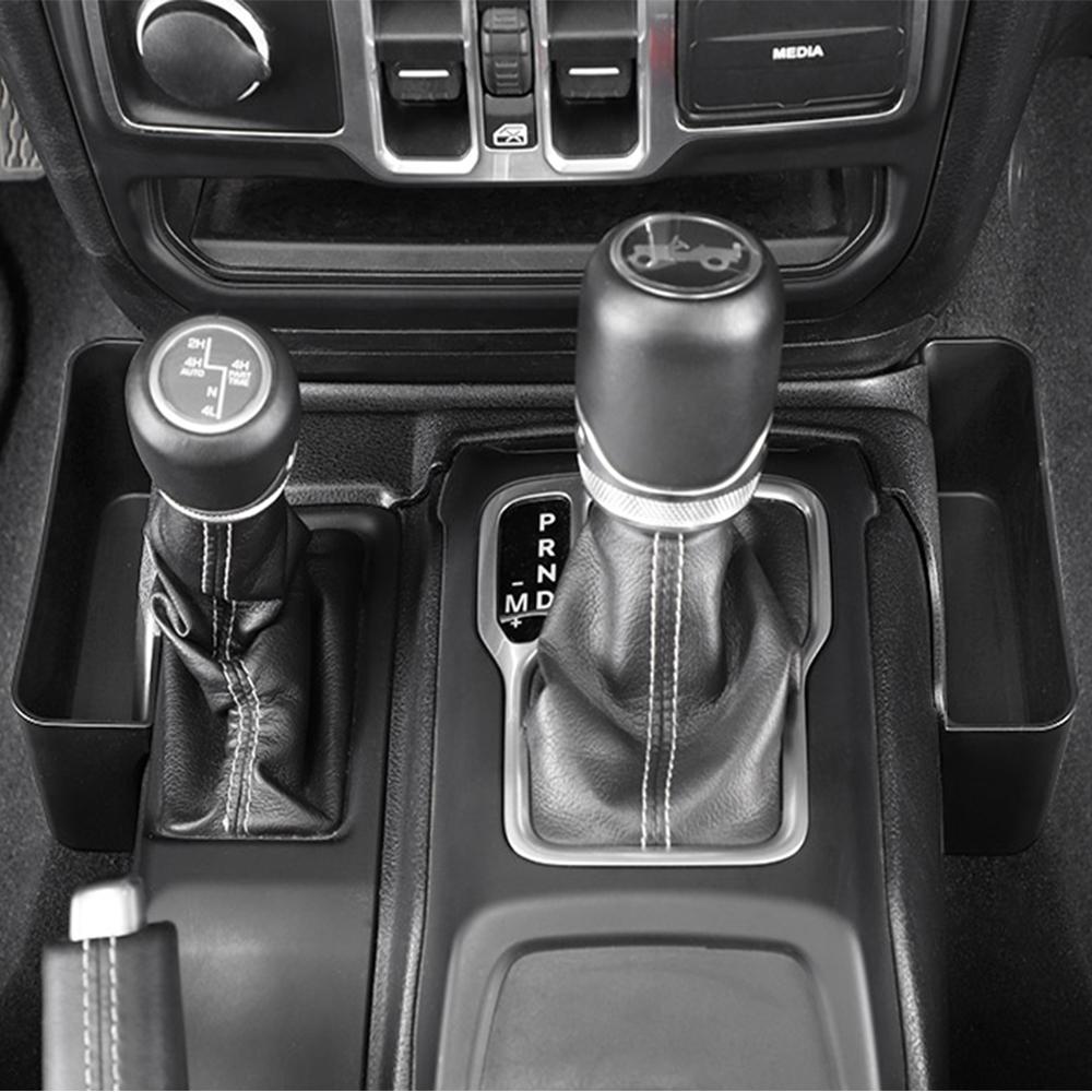 Автомобильный органайзер для хранения переключения передач для Jeep Wrangler JL Gladiator JT 2018-2023, 4 двери, для уборки салона