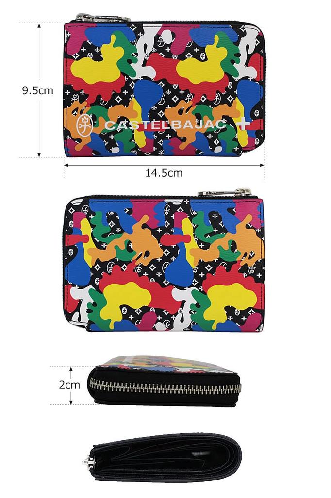 CASTELBAJAC Кошелек Lutos полудлинный с монетницей, черный, 077612