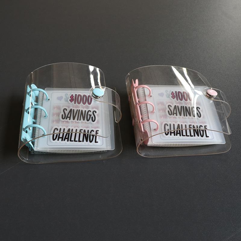 1000 Savings Challenge Binder, Money Saving Binder, Savings Challenges Book with Envelopes, Envelope Savings Challenge Durable