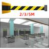 Telescopic Belt Wall Mount Caution Belt Yellow Black Striped Safety Cordon  Crowd Control