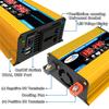 Car Inverter 4000W Power Inverter Voltage Convertor Transformer 12V To 110V/220V Inversor + LCD Display
