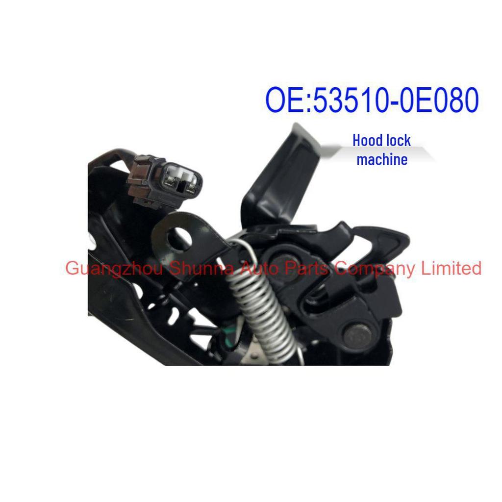 53510-0E080 Hood Lock Mechanism for 12-Year Toyota Highlander ASU40, GSU45