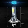 Car H7 Led Headlight Bulb High Power Car Lights Super Bright Car Fog Light Bulbs Auto High Low Beam 6000K White Led Light 12/24V