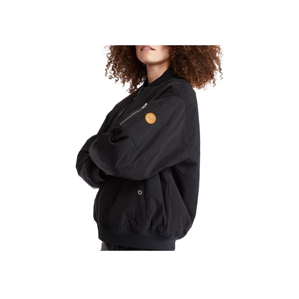 Timberland Свободная стеганая летная куртка женские куртки черные A2BWQ-001