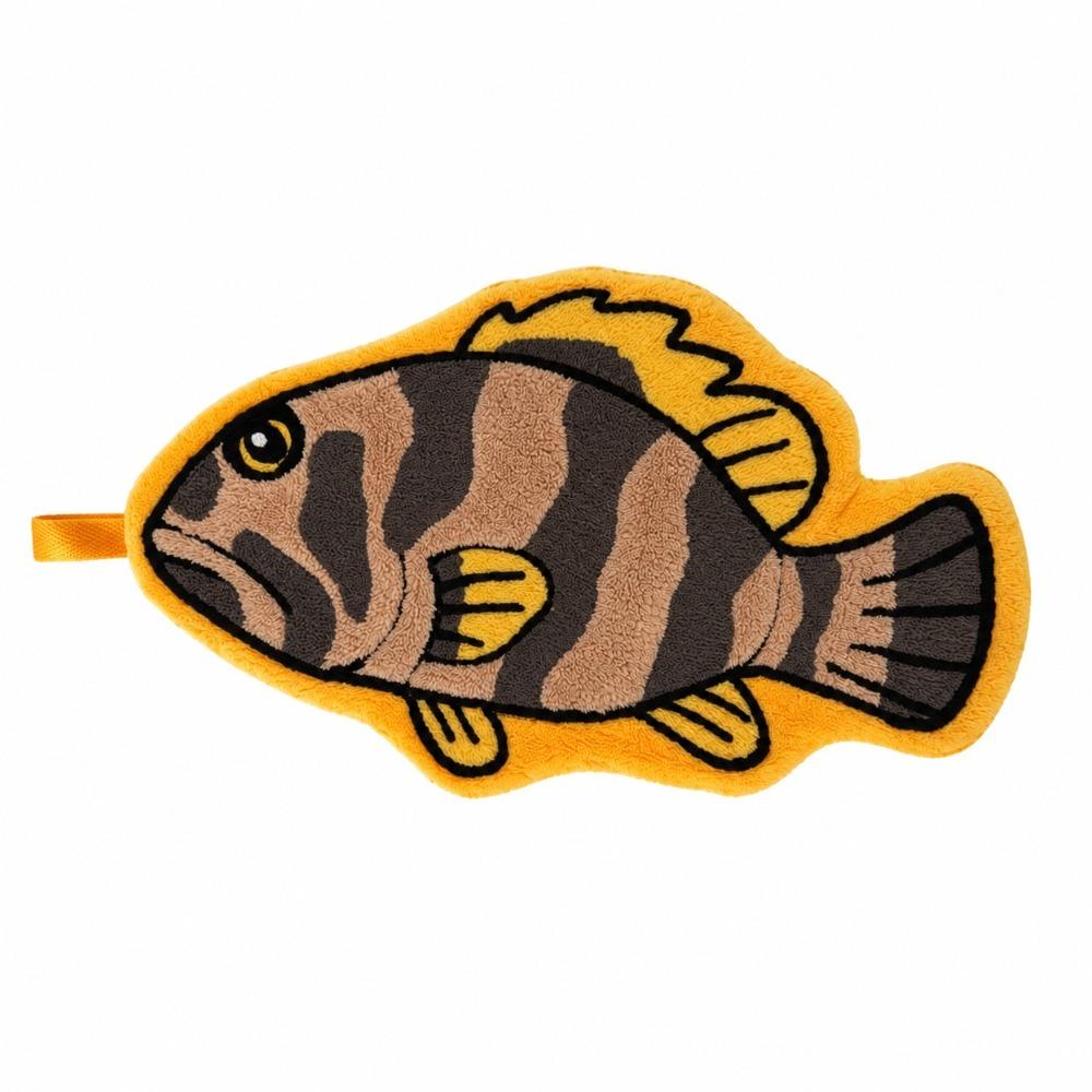Hanging Lure Fishing Wipe Cloth Thickened Fish Shaped Towel Fishing Hand Towel Outdoor,Kitchen Etc
