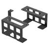 Wall Or Under Shelf Holder Mounting Bracket for Game Console, Home Office Dorm Use, Small Electronics And Media Devices