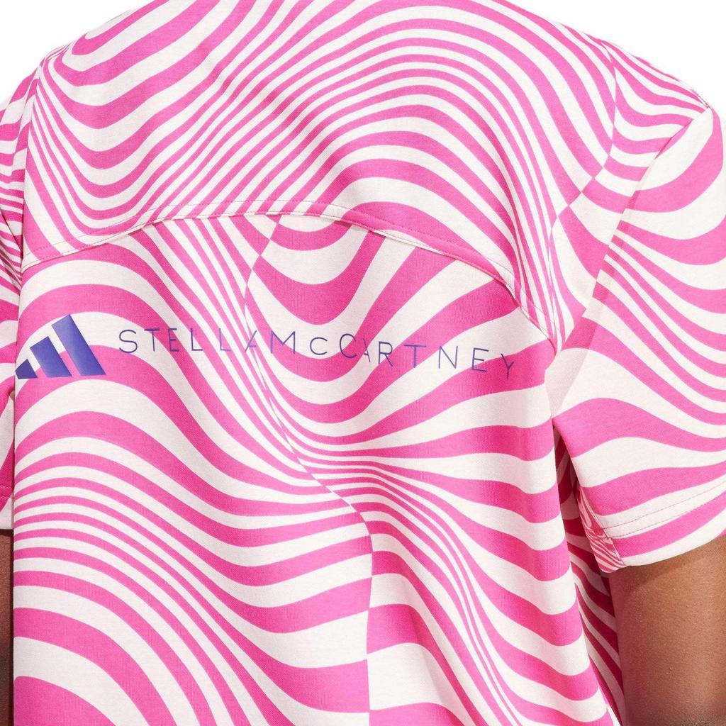 adidas X Stella McCartney Футболки Женские Розовые С Круглым Вырезом Умеренные Другое IA1497