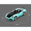 1/24 Porsche 911 TARGA TURBO S Сплав Гоночная Модель Автомобиля Литье под Давлением Симуляция Металлическая Игрушечная Модель Автомобиля Звук Свет Коллекция Подарок