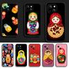 Чехол для телефона с русской матрешкой, чехол для Iphone Xiaomi Mi Samsung Galaxy Redmi Note AS 11 12 13 14 15 22 23 24 5G Pro Plus Max Fe Ultra