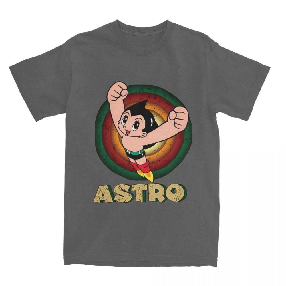 Новая Классическая Мультяшная Рубашка Astro Boy Одежда Манга Могучий Атом Астробой Одежда Мужчины Женщины Футболка Родитель Ребенок Взрослые Дети