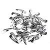 50pcs 3/4/5cm Water Drop BB Hair Clips for Girls Metal Snap Clip Hairpins Barrettes Hair Accessories