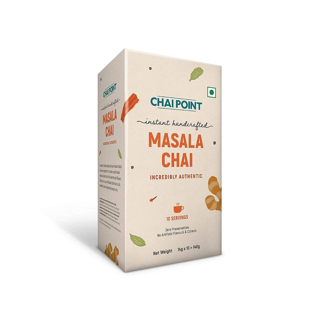 Растворимый Чай Масала (10 пак, 14 г), Instant Masala Tea,  Chai Point