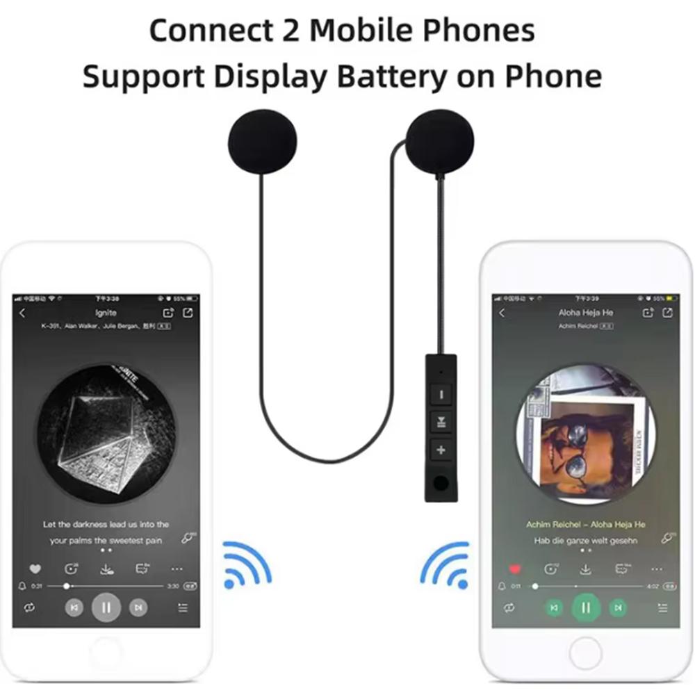 BT11 Мотошлем Гарнитура Bluetooth 5.0 Беспроводные Наушники для Езды Подавление Помех Мотоциклетная Громкая Связь Водонепроницаемый Динамик