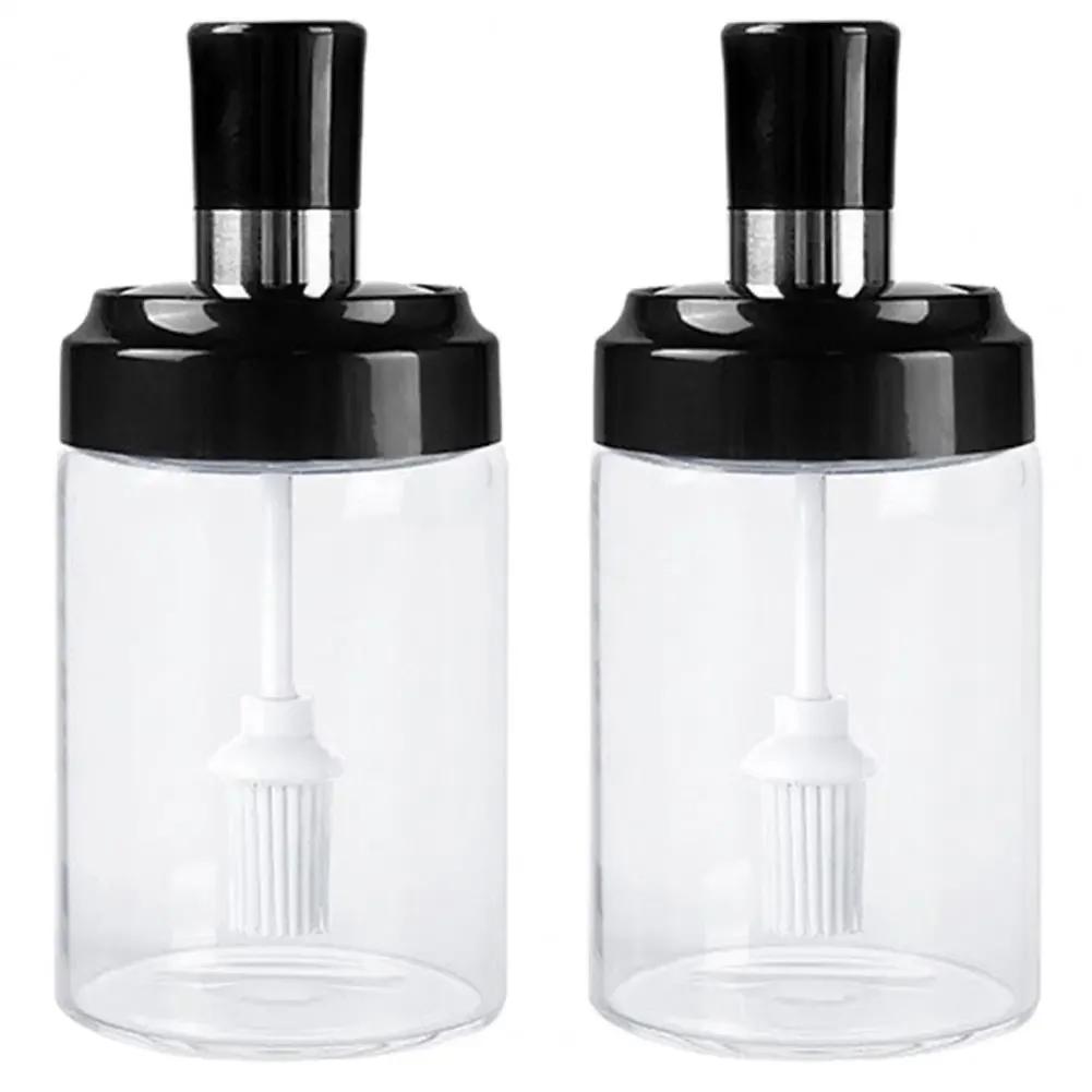 Диспенсер для соли, герметичные стеклянные бутылки для приправ с крышкой-ложкой для кухонного набора для хранения