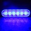 6/12LED Strobe Warning Light Cheap Strobe Grille Flashing Lightbar Truck Car Beacon Lamp Amber Traffic Light 12V 24V Car Lights