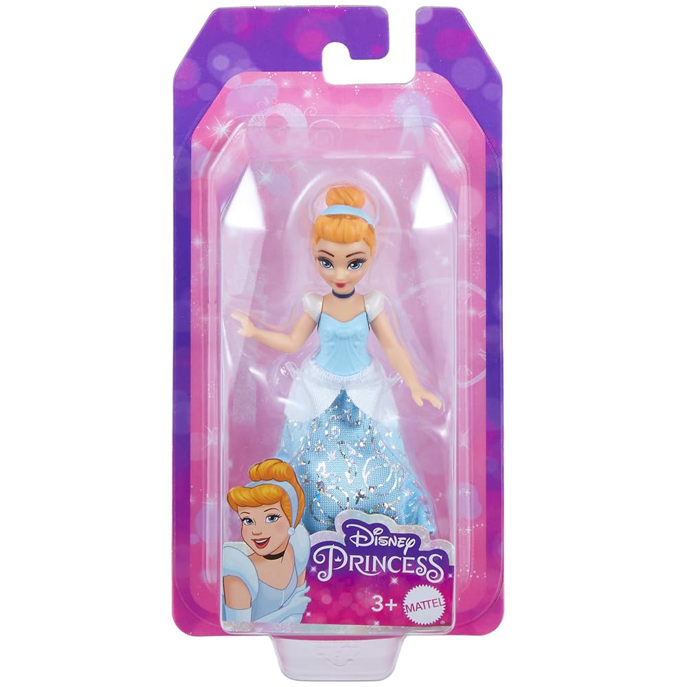 Mattel Принцесса Диснея Золушка 3 и HLW73 (Мини-кукла) [Кукла для переодевания] [Возраст]