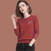 Knitwear Autumn Long-sleeved Tops, All-match Bottoming Shirts, Women's Spring, Autumn and Winter Women's Sweaters