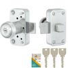 MIWA Lock U9 Cylinder Key Set Replacement Entrance Door 3 Keys Door Thickness Replacement Instructions Included (Miwa Lock) Face-mounted NDZ-1 33~41mm