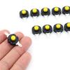 10pcs Flashlight Switches DC 12V 0.5A Self-locking Micro Push Button Switch