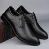 Мода Классика Новые Мужские Оксфорды Натуральная Кожа Формальная Обувь Мягкая Шнуровка Деловая Обувь Свадебная Вечеринка Мужские Дерби