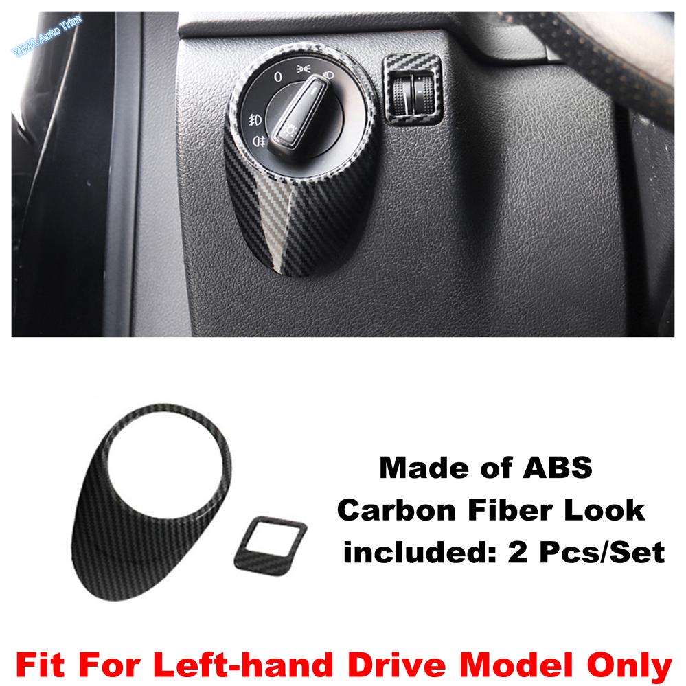 Inner Door Handle Bowl / Head Light Lamp / Gear Shift Panel Cover Trim For Volkswagen VW Tiguan MK1 2008 2009 2010 2011 - 2015