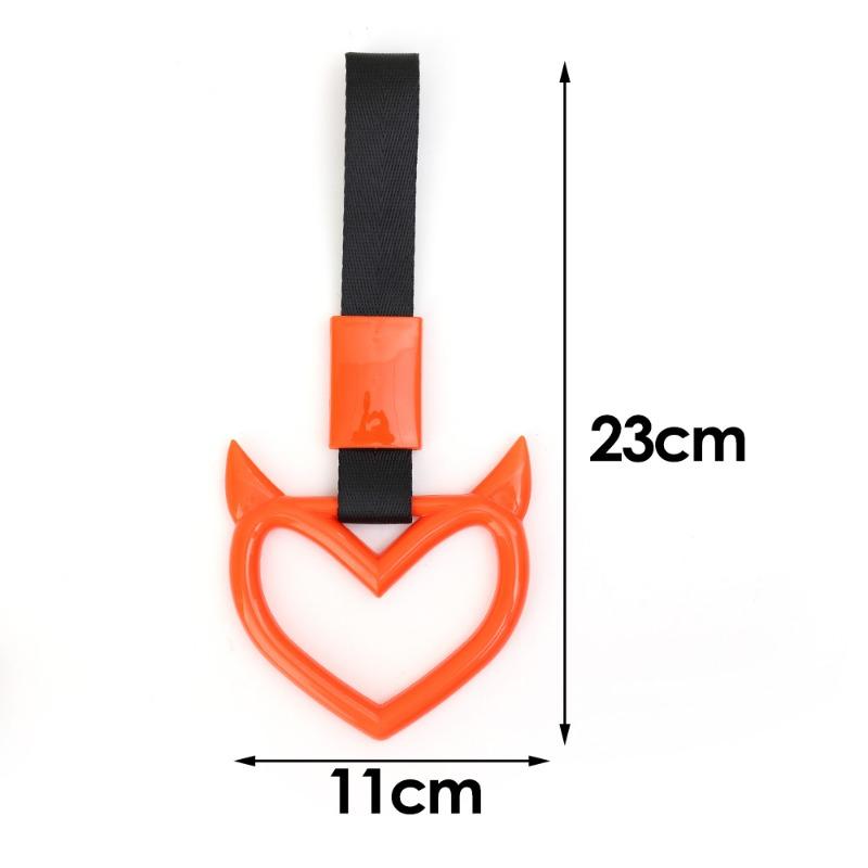 Ручка автомобиля с клаксоном Love Trailer Trim с кольцом для вытягивания в машине Drift Charm с предупреждающим кольцом для бампера, автомобильные аксессуары