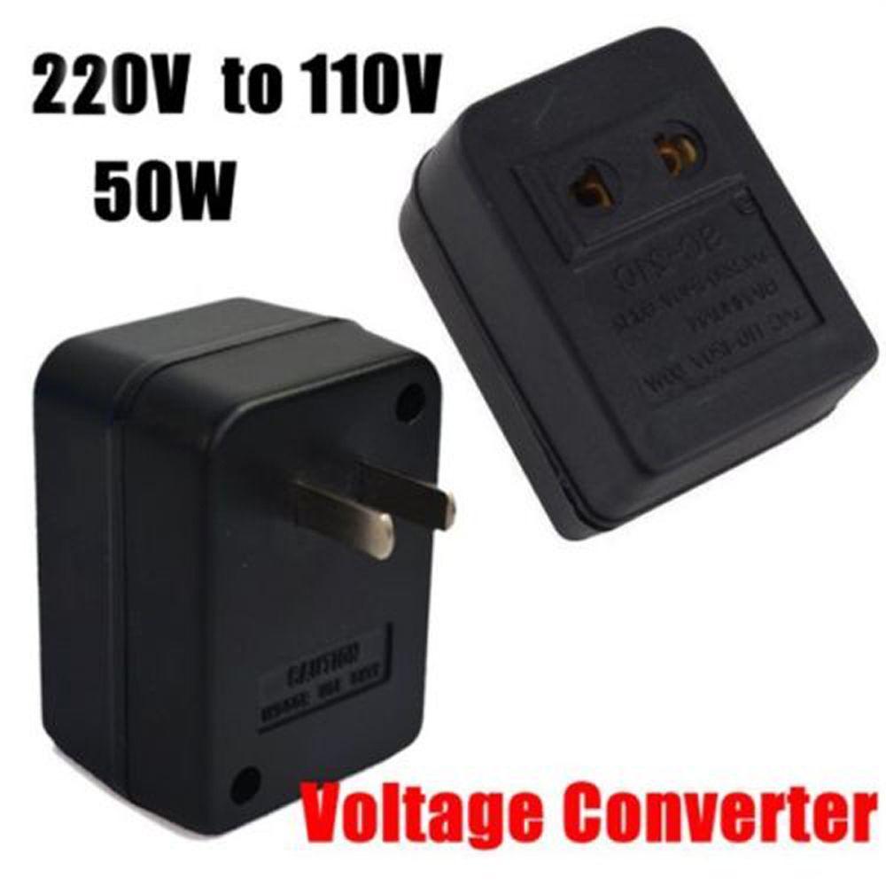 НОВЫЙ полезный дорожный адаптер трансформатора, преобразователь напряжения переменного тока США с 220 В до 110 В, 10 Вт