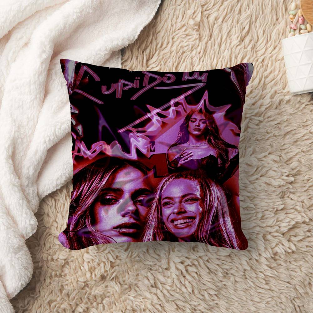 Actress TTini SStoessel Maple Design Cushion Cover Happy Autumn Harvest decor Holiday Decorati Pillow Cover