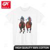 Horse Racing Kentucky Horses Riding Lovers Shirt Percent Cotton Round Collar Summer Look Charming Cool Design Summer Style