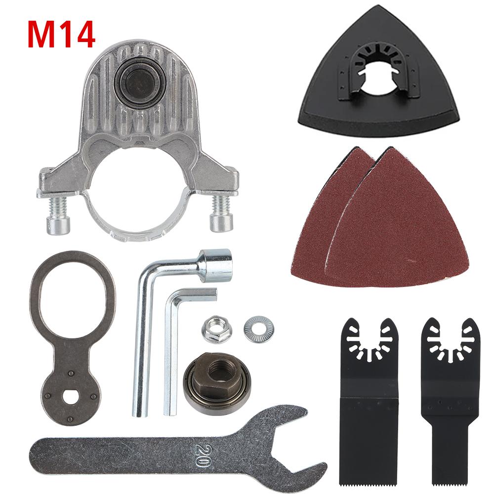 Аксессуары для преобразования угловой шлифовальной машины для поворотной пилы, полировальной машины, полировальной машины, осциллирующей универсальной головки, адаптер-конвертер