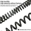 Elastic Coil Fishing Missed Rope Safety Rope Fishing Coiled Lanyard  Flying Training