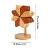 Wood Placemats  Pots Coaster Creative Tree Design Stand Wooden Trivets Decorative Anti Scald Heat Resistant Table Mat