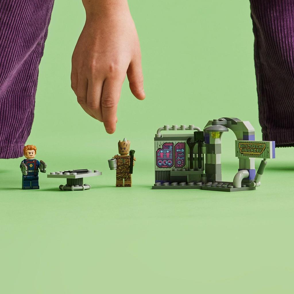 LEGO Super Heroes Marvel Стражи Галактики Секретная база 76253 Игрушечные строительные блоки Подарок Космос Американские комиксы Супергерой Мальчики Возраст 7+