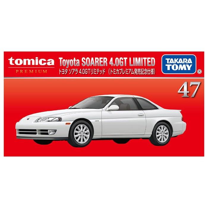 Takara Tomy Tomica Premium 47 Toyota Soarer 4.0GT Limited (Tomica Premium Release Commemorative Version) Diecast Car Toy, 6+ Years