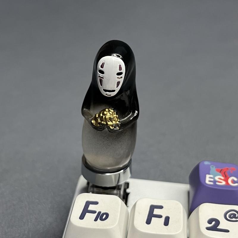 Колпачки для клавиш Sunflower Chinchilla, колпачки для клавиш Anime Kawaii для механической клавиатуры, аксессуары для игровых украшений, 1 шт., ключ для самостоятельного изготовления