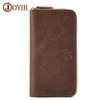 Men's RFID Genuine Leather Long Wallet & Unisex Coin Purse