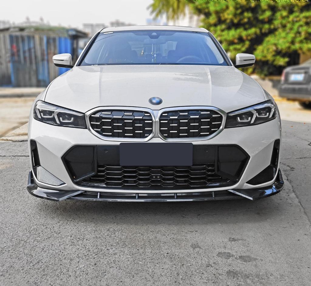 BMW 3 серии G20 (2020-2023 гг.) Комплект заднего спойлера и переднего диффузора FD с неразрушающей установкой