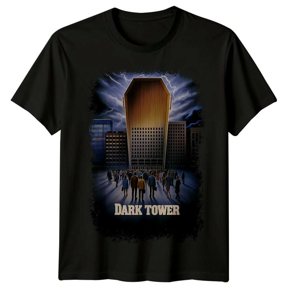Темная Башня (1987) Футболка в стиле ретро 80-х, вдохновленная кинопостерами.